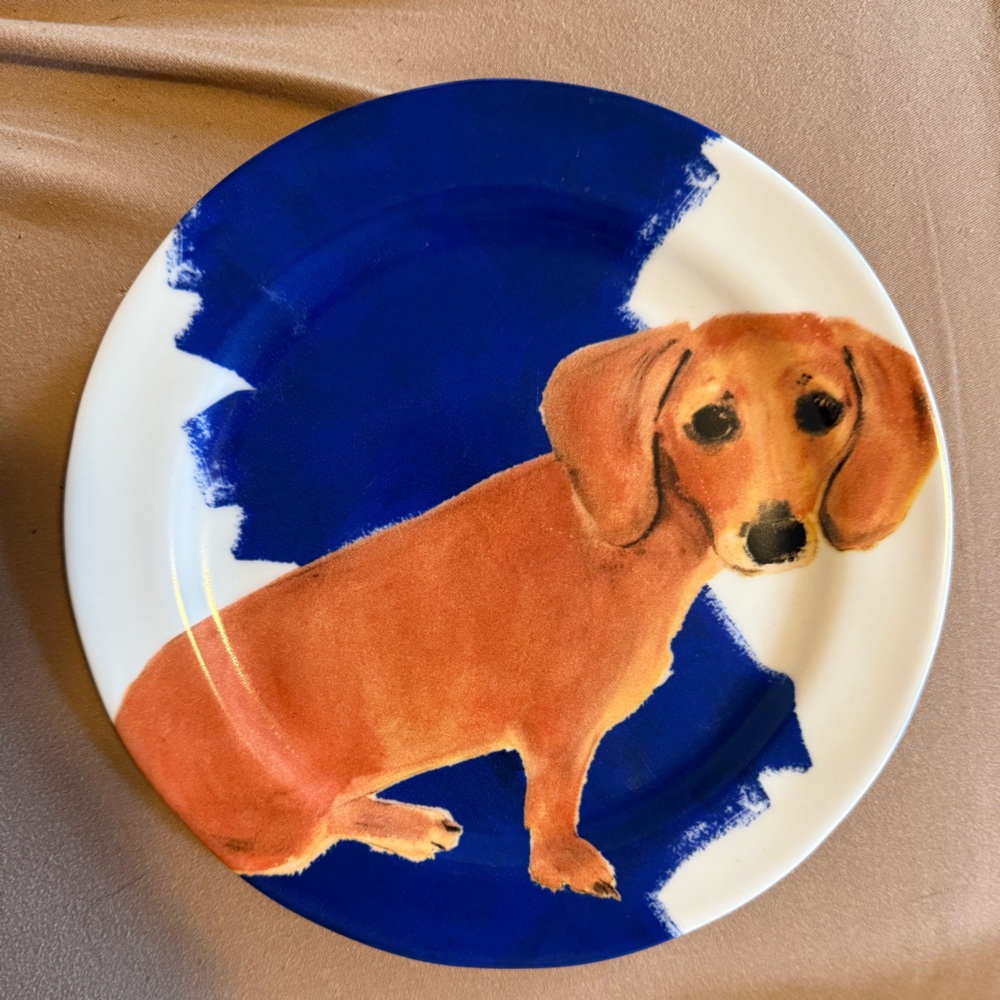 Sally Muir for Anthropologie Dog-A-Day Dessert Plate - Picture 3 of 4